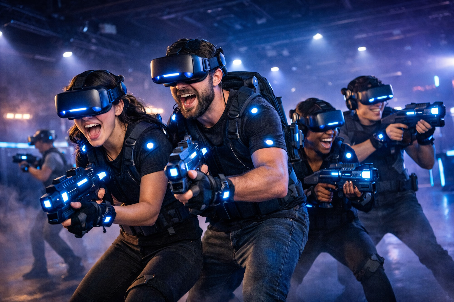 Cyber Warriors VR Multiplayer Battle